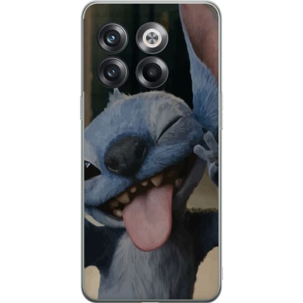 OnePlus 10T Läpinäkyvä kuori Stitch Söpö Alien - Sininen Suosikki Ulkoavaruudesta