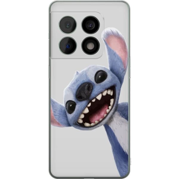 OnePlus 10 Pro Läpinäkyvä kuori Stitch liikkeessä - Kawaii-suunnittelu faneille ja lapsille