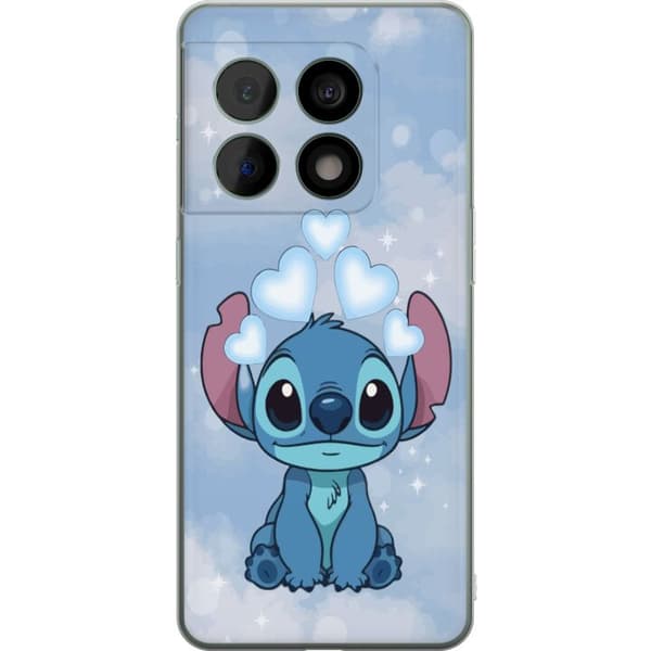 OnePlus 10 Pro Läpinäkyvä kuori Stitch Hyppäävä Ilo - Hauska Suunnittelu Lahjalle