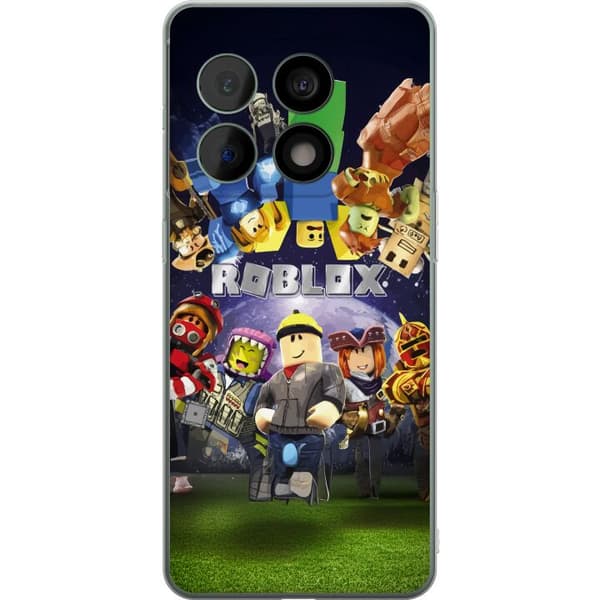 OnePlus 10 Pro Gennemsigtig cover Roblox Verden - Gaming Eventyr for Børn og Unge