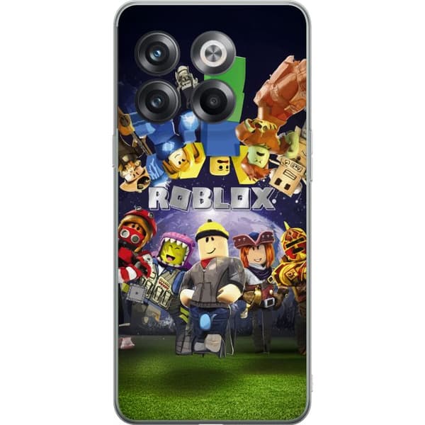 OnePlus 10T Gennemsigtig cover Roblox Verden - Gaming Eventyr for Børn og Unge