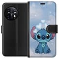 Pikkukuva 1 / 3: OnePlus 11 Lompakkokotelo Stitch Hyppäävä Ilo - Hauska Suunnittelu Lahjalle