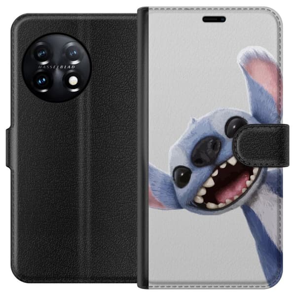 OnePlus 11R Plånboksfodral Stitch i Fart – Kawaii Design för Fans & Barn