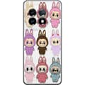 Pikkukuva 1 / 3: OnePlus 11R Läpinäkyvä kuori Labubu Pink Monster - Popkulttuuri Kawaii-kosketuksella