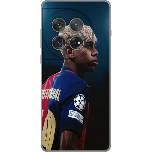 OnePlus 12 Gjennomsiktig deksel Lamine Yamal - Barcelonas Wonderkid i Fokus