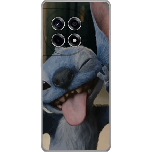 OnePlus 12R Gjennomsiktig deksel Stitch Søt Alien - Blå Favoritt fra Ytre Rommet