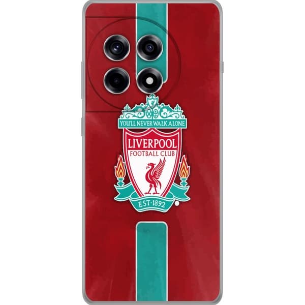OnePlus 12R Gjennomsiktig deksel Liverpool FC - Klassisk Fotballstolthet i Rødt