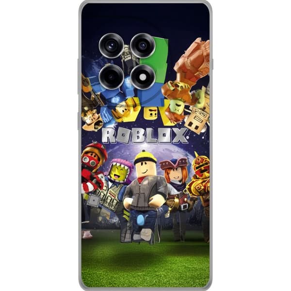 OnePlus 12R Gjennomsiktig deksel Roblox Verden - Spilleventyr for Barn og Ungdom