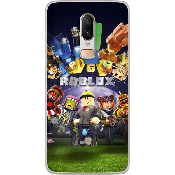 OnePlus 6 Gjennomsiktig deksel Roblox Verden - Spilleventyr for Barn og Ungdom