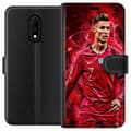Miniatyrbillede 1 af 3: OnePlus 7 Tegnebogsetui Ronaldo Færdigheder - CR7 Design for Ægte Fans