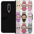 Miniatyrbilde 1 av 3: OnePlus 7 Pro Lommeboketui Labubu Pink Monster - Popkunst med Kawaii-touch