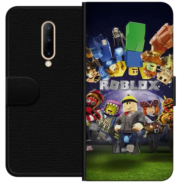 OnePlus 7 Pro Tegnebogsetui Roblox Verden - Gaming Eventyr for Børn og Unge