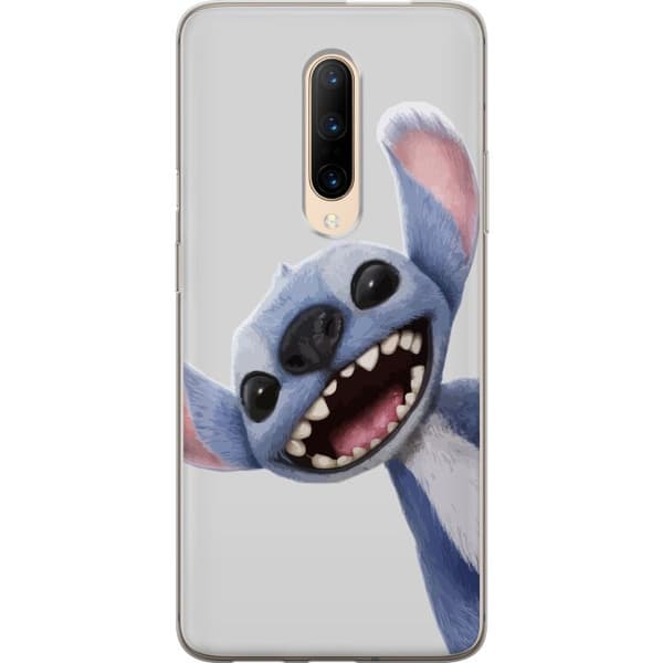 OnePlus 7 Pro Läpinäkyvä kuori Stitch liikkeessä - Kawaii-suunnittelu faneille ja lapsille