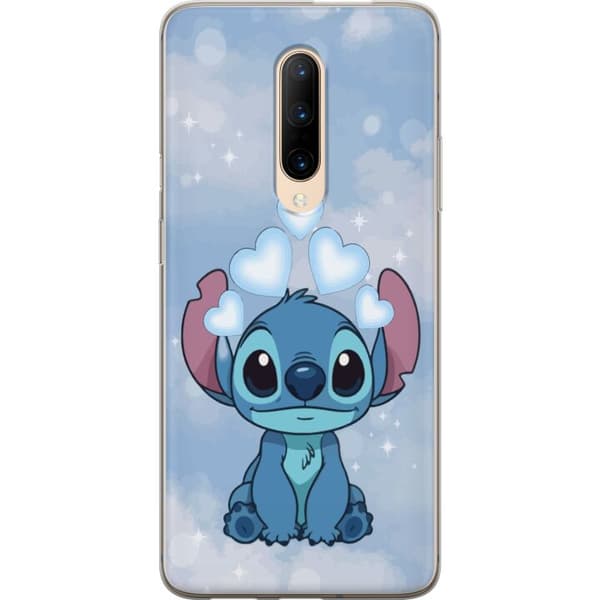 OnePlus 7 Pro Gjennomsiktig deksel Stitch Hoppande Gled - Morsomt Design for Gave