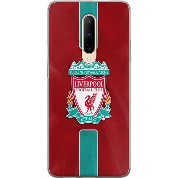 OnePlus 7 Pro Läpinäkyvä kuori Liverpool FC - Klassinen jalkapallourheilu Punaisena