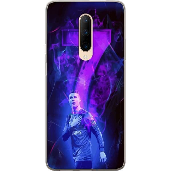 OnePlus 7 Pro Genomskinligt Skal Ronaldo 7 – Fotbollslegend i Action för Fans