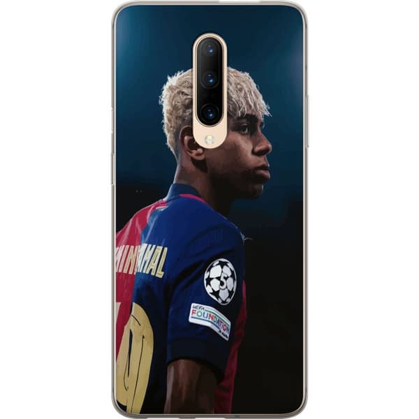 OnePlus 7 Pro Gennemsigtig cover Lamine Yamal - Barcelonas Wunderkind i fokus