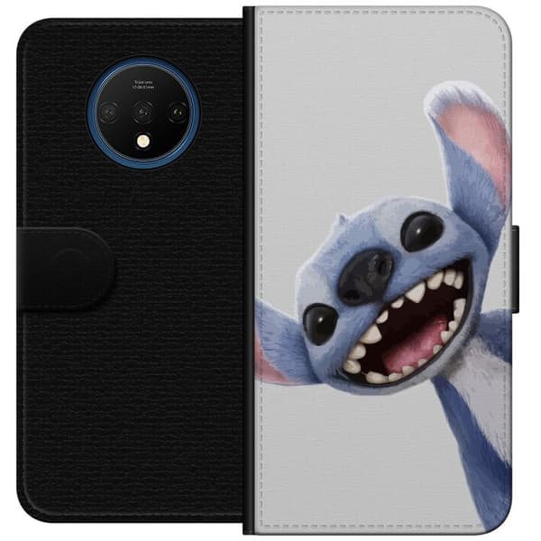 OnePlus 7T Lommeboketui Stitch i Fart - Kawaii Design for Fans & Barn