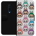 Pikkukuva 1 / 3: OnePlus 7T Pro Lompakkokotelo Labubu Macaron Monster - Söpö Keräilyfiguuri Tyylillä