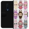 Pikkukuva 1 / 3: OnePlus 7T Pro Lompakkokotelo Labubu Pink Monster - Popkulttuuri Kawaii-kosketuksella