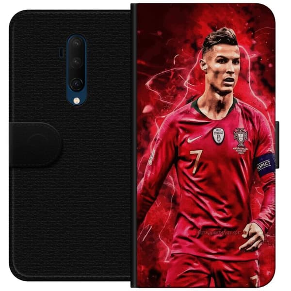 OnePlus 7T Pro Plånboksfodral Ronaldo Skills – CR7 Design för Äkta Supporters