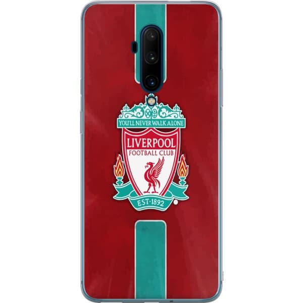 OnePlus 7T Pro Gennemsigtig cover Liverpool FC - Klassisk Fodboldstolthed i Rødt