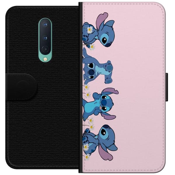 OnePlus 8 Tegnebogsetui  Stitch Grin & Leg – Perfekt til Telefoncovers eller Plakater