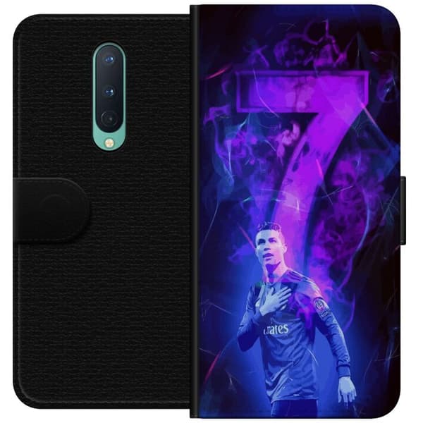OnePlus 8 Tegnebogsetui Ronaldo 7 - Fodboldlegende i Handling for Fans