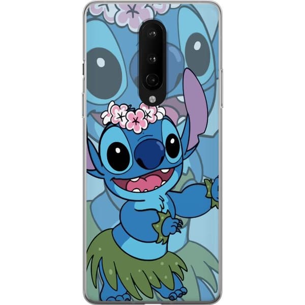 OnePlus 8 Gennemsigtig cover Stitch under Stjernerne - Magisk Anime-stil