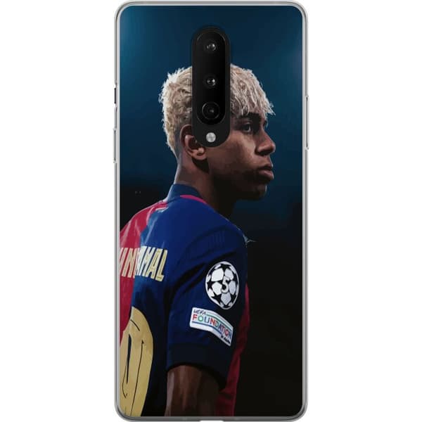 OnePlus 8 Gennemsigtig cover Lamine Yamal - Barcelonas Wunderkind i fokus