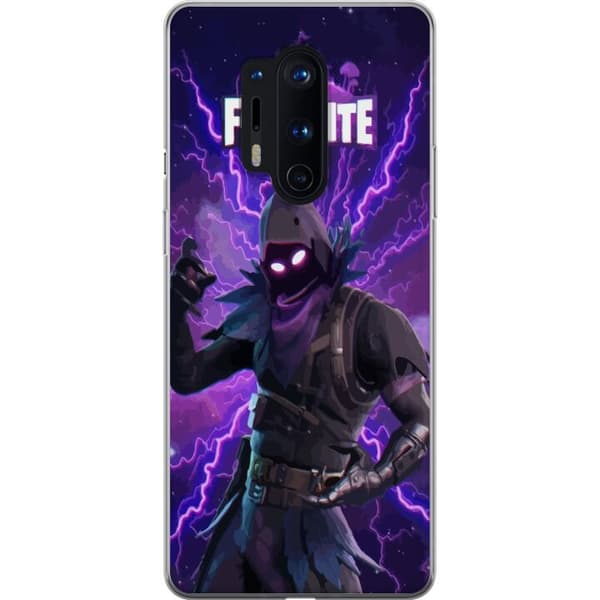 OnePlus 8 Pro Läpinäkyvä kuori Fortnite Raven