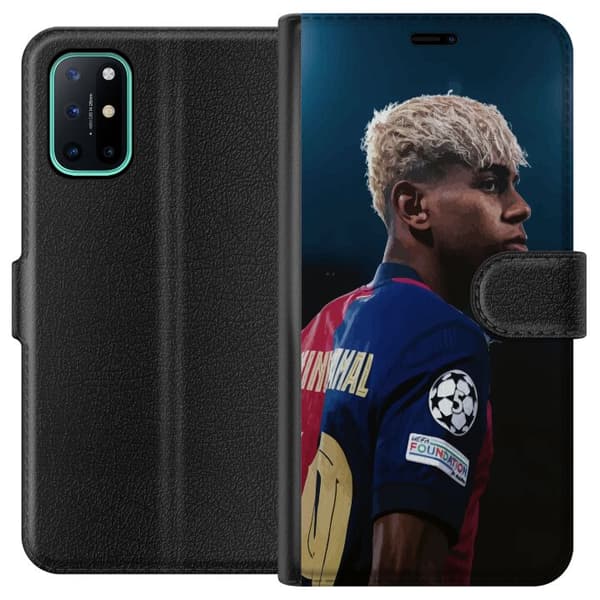 OnePlus 8T Lommeboketui Lamine Yamal - Barcelonas Wonderkid i Fokus