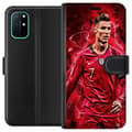 Miniatyrbillede 1 af 3: OnePlus 8T Tegnebogsetui Ronaldo Færdigheder - CR7 Design for Ægte Fans