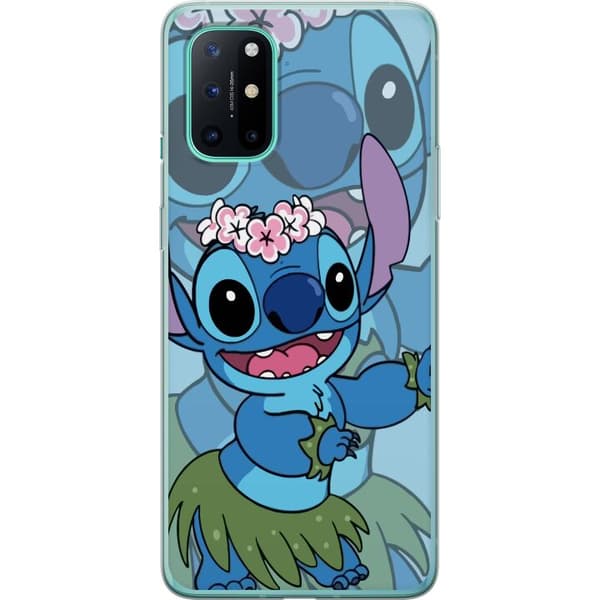 OnePlus 8T Genomskinligt Skal Stitch under Stjärnorna – Magisk Anime-stil