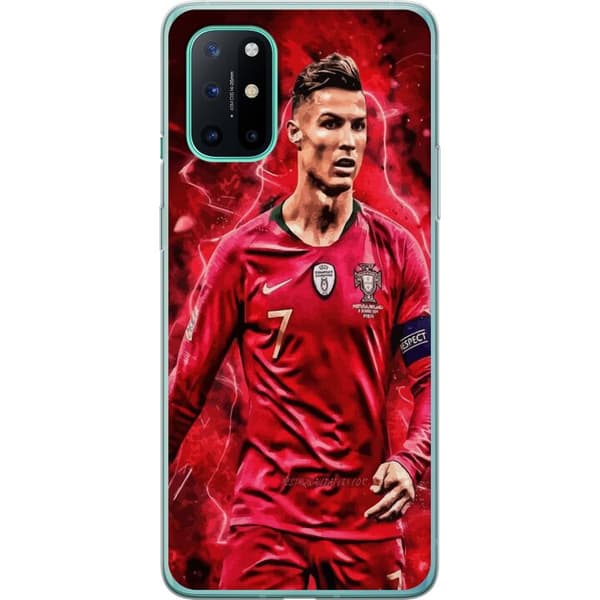 OnePlus 8T Genomskinligt Skal Ronaldo Skills – CR7 Design för Äkta Supporters