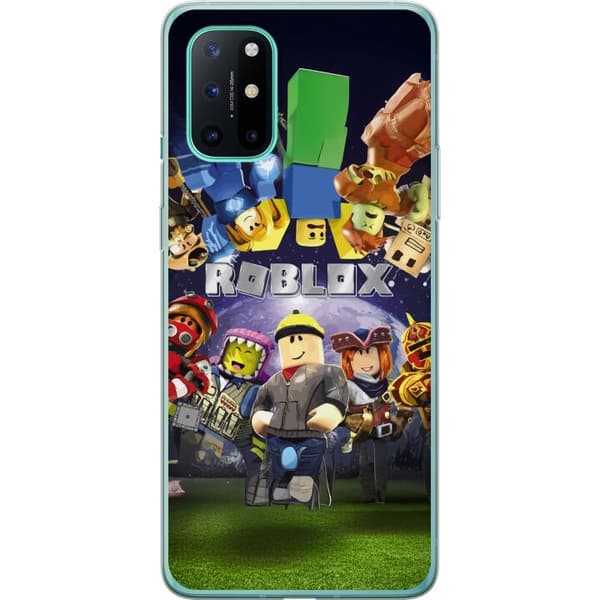OnePlus 8T Genomskinligt Skal Roblox Värld – Gamingäventyr för Barn & Ungdomar