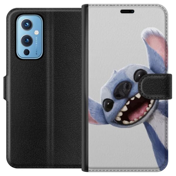 OnePlus 9 Plånboksfodral Stitch i Fart – Kawaii Design för Fans & Barn