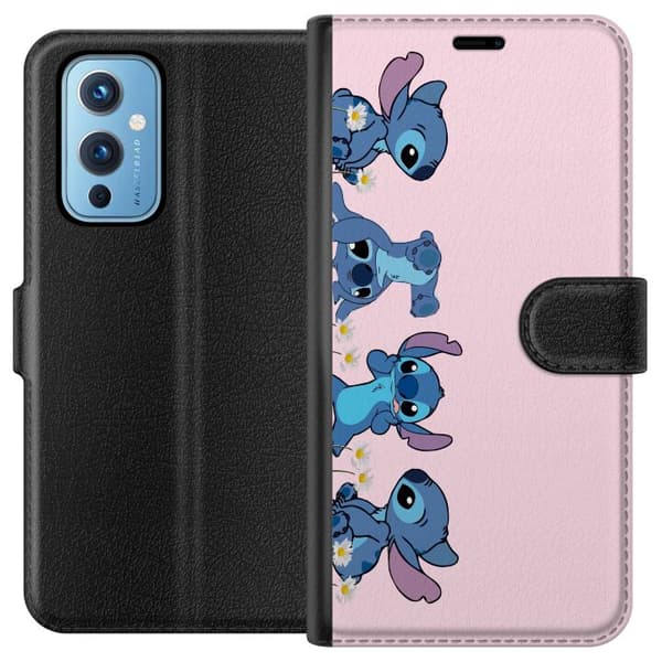 OnePlus 9 Lompakkokotelo Stitch Nauru & Leikki – Täydellinen puhelinkoteloihin tai julisteisiin