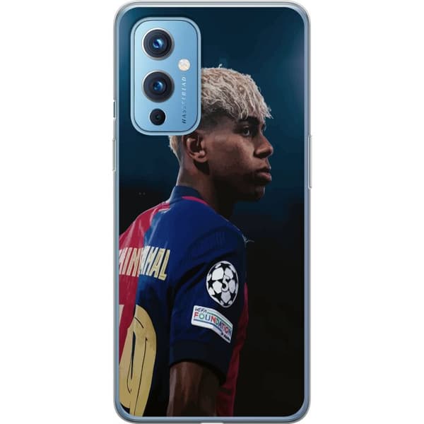 OnePlus 9 Gennemsigtig cover Lamine Yamal - Barcelonas Wunderkind i fokus