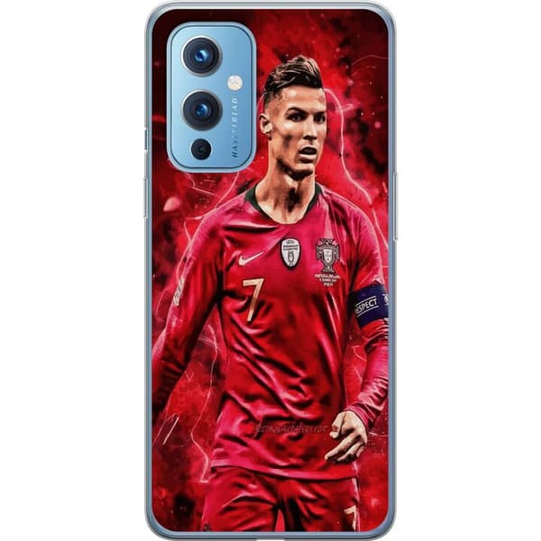 OnePlus 9 Genomskinligt Skal Ronaldo Skills – CR7 Design för Äkta Supporters