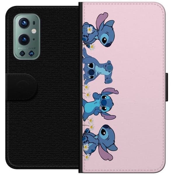 OnePlus 9 Pro Lommeboketui Stitch Ler & Leker – Perfekt for Mobildeksler eller Postere