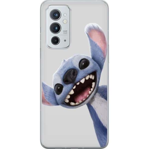 OnePlus 9RT 5G Gennemsigtig cover Stitch i fart - Kawaii-design til fans & børn
