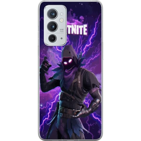 OnePlus 9RT 5G Genomskinligt Skal Fortnite Raven – Mörk Stridsikon från Battle Royale