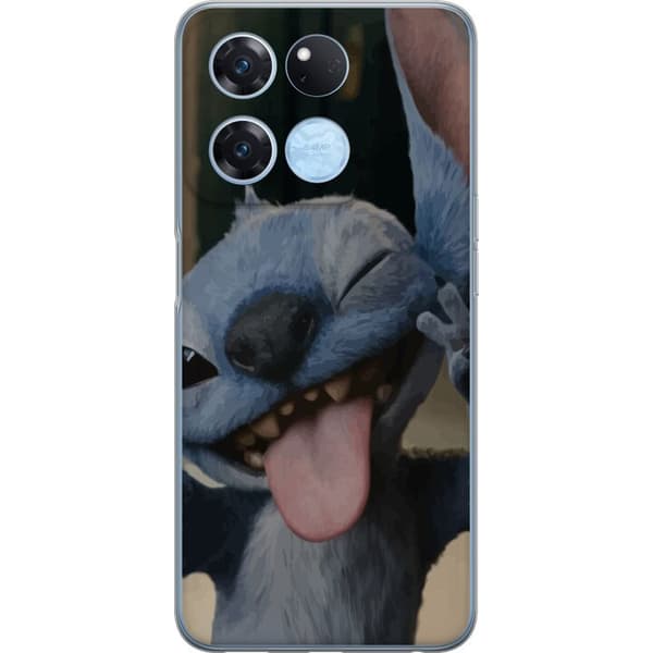 OnePlus Ace Racing Läpinäkyvä kuori Stitch Söpö Alien - Sininen Suosikki Ulkoavaruudesta