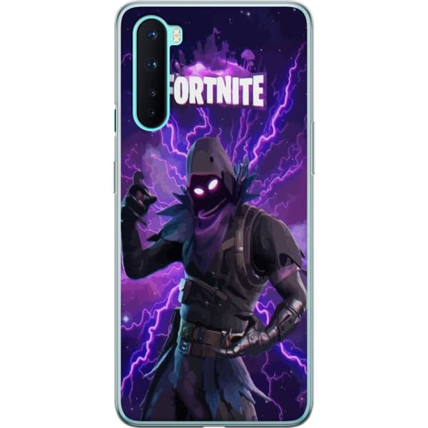 OnePlus Nord Gjennomsiktig deksel Fortnite Raven