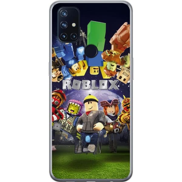 OnePlus Nord N10 5G Gjennomsiktig deksel Roblox Verden - Spilleventyr for Barn og Ungdom
