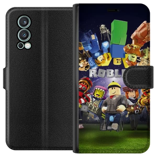 OnePlus Nord 2 5G Lommeboketui Roblox Verden - Spilleventyr for Barn og Ungdom