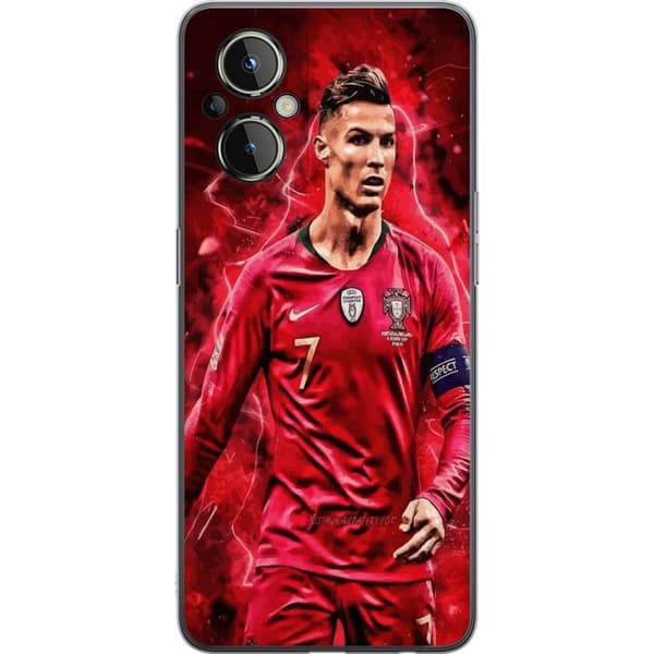 OnePlus Nord N20 5G Gennemsigtig cover Ronaldo Færdigheder - CR7 Design for Ægte Fans