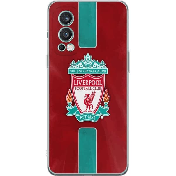 OnePlus Nord 2 5G Gjennomsiktig deksel Liverpool FC - Klassisk Fotballstolthet i Rødt