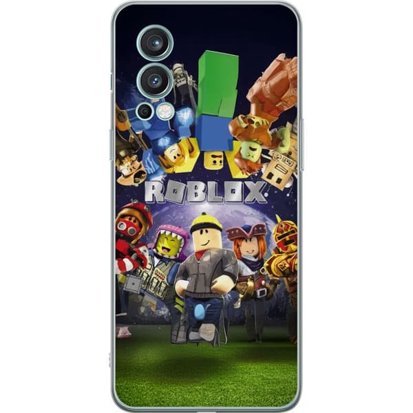 OnePlus Nord 2 5G Genomskinligt Skal Roblox Värld – Gamingäventyr för Barn & Ungdomar